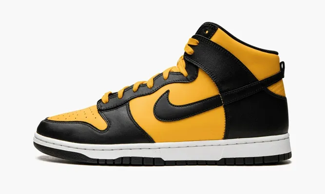 Кроссовки Nike Dunk High «Reverse Goldenrod» черный