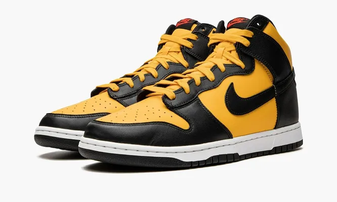Кроссовки Nike Dunk High «Reverse Goldenrod» черный