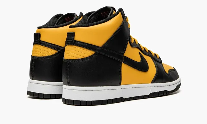 Кроссовки Nike Dunk High «Reverse Goldenrod» черный