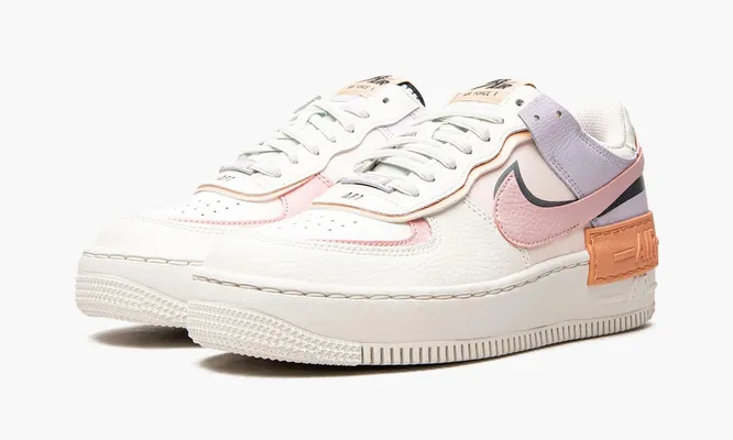 Кроссовки Nike Air Force 1 Shadow WMNS «Pink Glaze» розовый