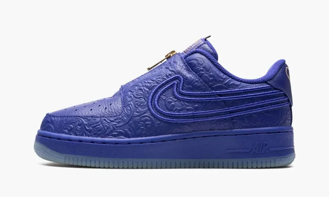 Кроссовки Nike Air Force 1 Low Lxx Zip WMNS «Serena Williams - Lapis» синий