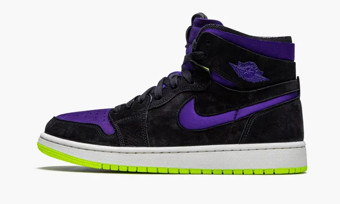 Кроссовки Air Jordan 1 High Zoom WMNS «Lemon Venom» черный