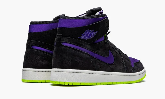 Кроссовки Air Jordan 1 High Zoom WMNS «Lemon Venom» черный
