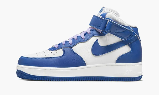 Кроссовки Nike Air Force 1 Mid WMNS «Military Blue Doll» синий