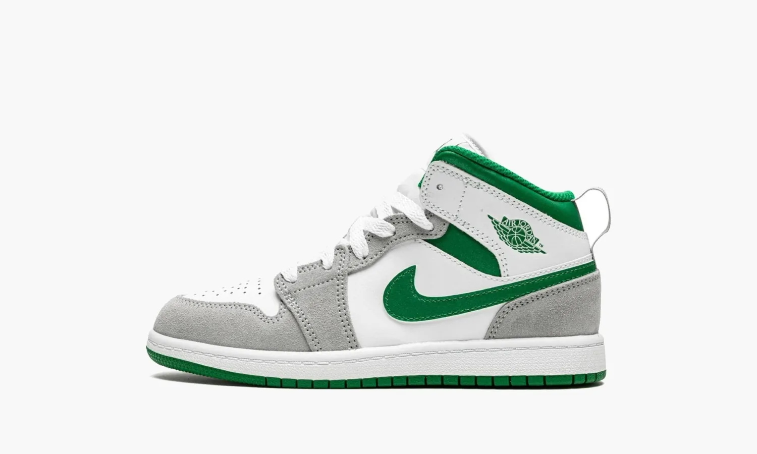 Air Jordan 1 Mid SE PS «White Pine Green Smoke Grey»