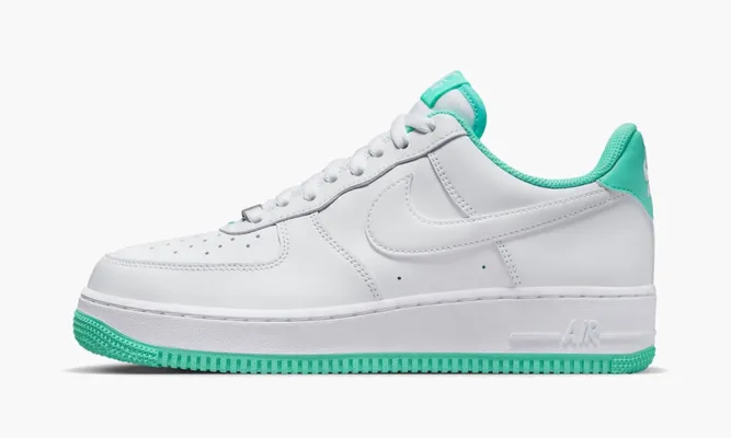 Кроссовки Nike Air Force 1 '07 WMNS «White Mint» белый