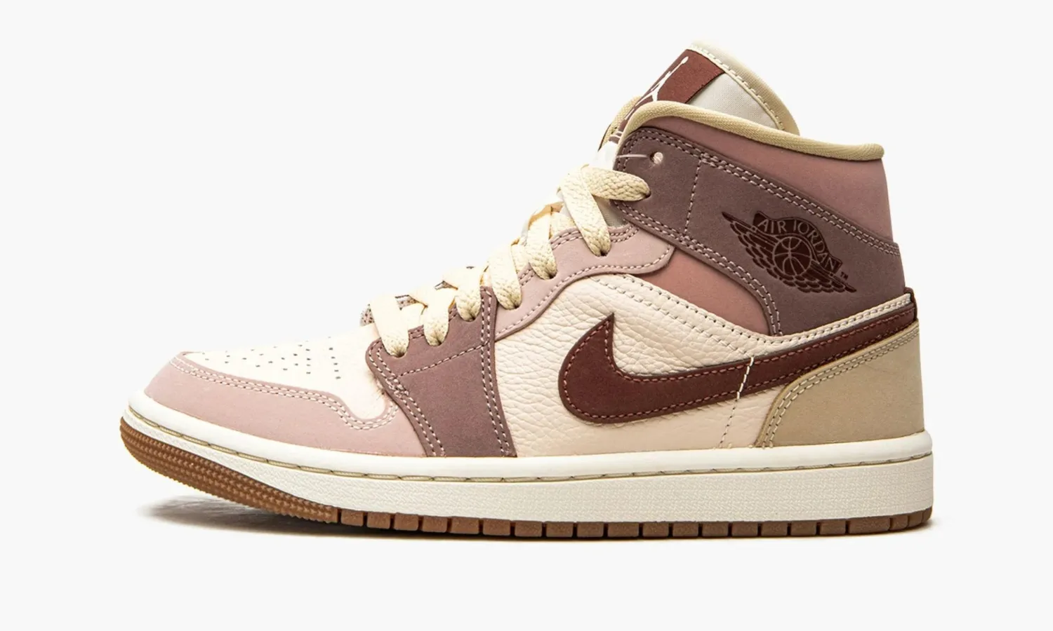 Air Jordan 1 Mid SE WMNS «Dark Pony Smoky Mauve»