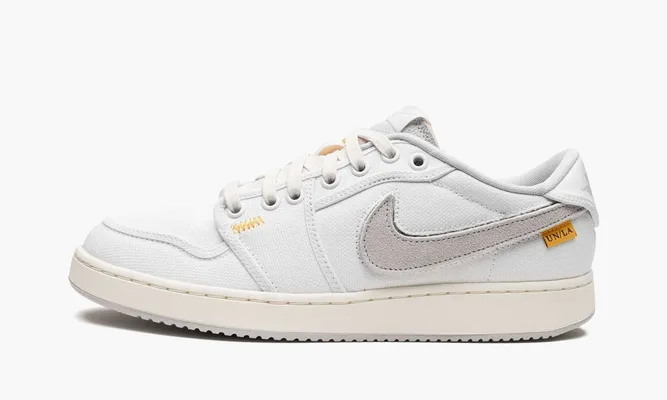 Кроссовки Air Jordan 1 Retro Ajko Low SP «Union Sail Leather» белый