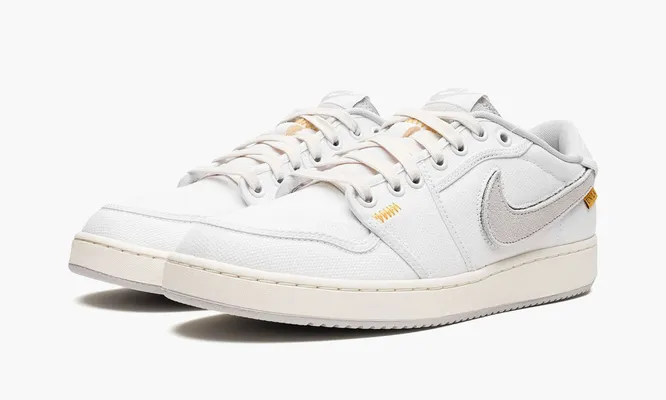 Кроссовки Air Jordan 1 Retro Ajko Low SP «Union Sail Leather» белый