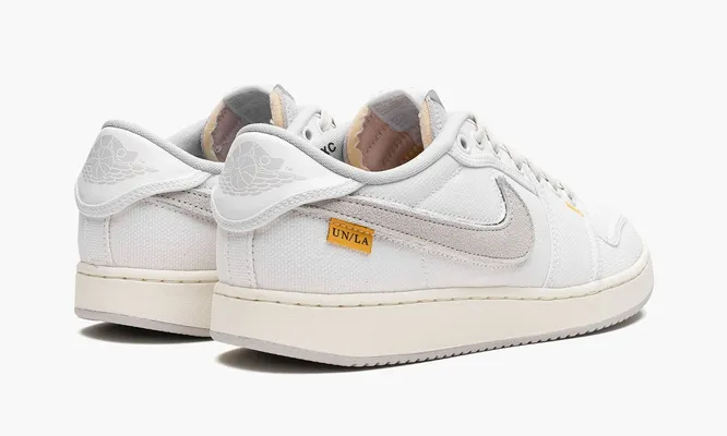 Кроссовки Air Jordan 1 Retro Ajko Low SP «Union Sail Leather» белый