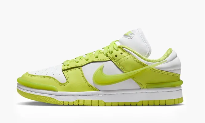 Кроссовки Nike Dunk Low Twist «Light Lemon Twist» зеленый