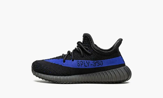 Для самых маленьких Yeezy Boost 350 V2 Kids «Dazzling Blue» черный