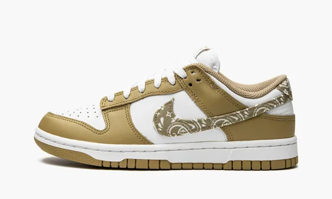 Кроссовки Nike Dunk Low Essential WMNS «Paisley Pack - Barley» коричневый