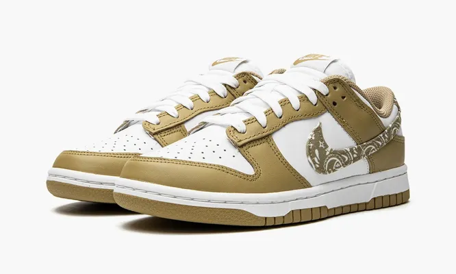 Кроссовки Nike Dunk Low Essential WMNS «Paisley Pack - Barley» коричневый