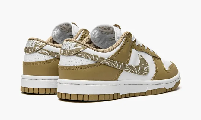 Кроссовки Nike Dunk Low Essential WMNS «Paisley Pack - Barley» коричневый