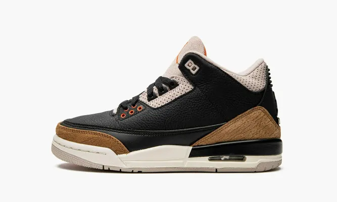 Кроссовки Air Jordan 3 Retro GS «Desert Elephant» черный