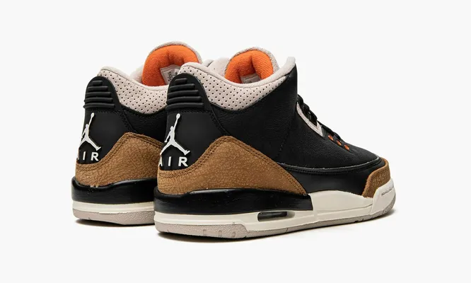Кроссовки Air Jordan 3 Retro GS «Desert Elephant» черный