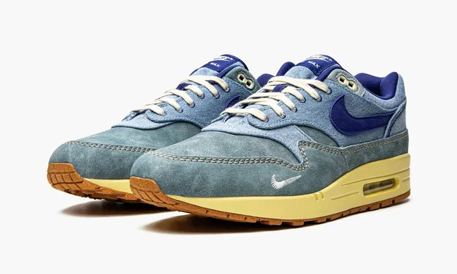 Кроссовки Nike Air Max 1 PRM «Dirty Denim» lightBlue