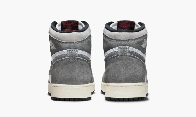 Кроссовки Air Jordan 1 Retro High OG GS «Washed Black» серый