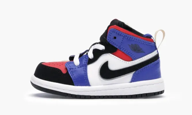 Кроссовки Air Jordan 1 Mid TD «Top 3» черный