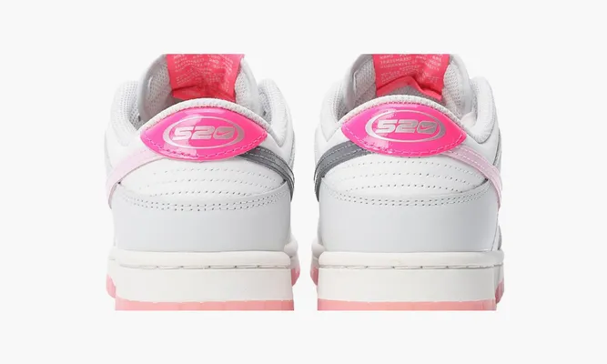 Кроссовки Nike Dunk Low WMNS «520 Pack - Pink» серый,белый