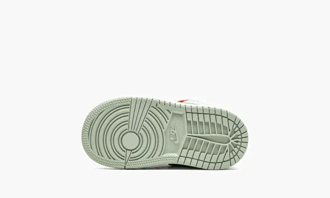 Для самых маленьких Air Jordan 1 Retro High OG TD «Seafoam» зеленый