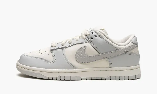 Кроссовки Nike Dunk Low WMNS «Needlework Sail Aura» серый