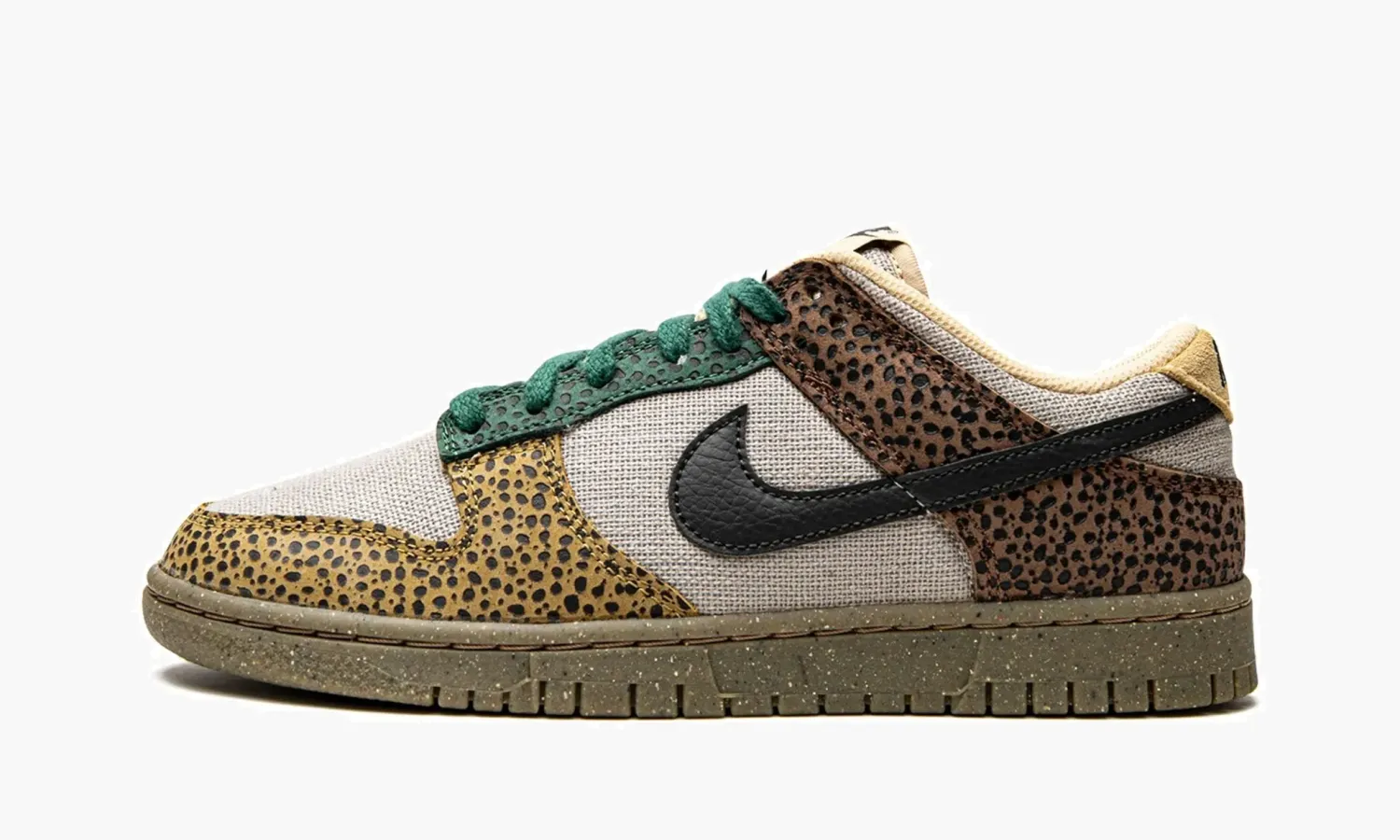 Nike Dunk Low «Safari Golden Moss»