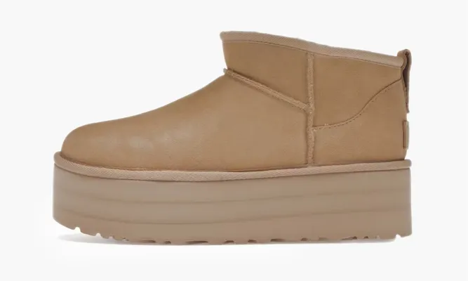 Обувь UGG Classic Ultra Mini Platform Boot WMNS «Driftwood» бежевый