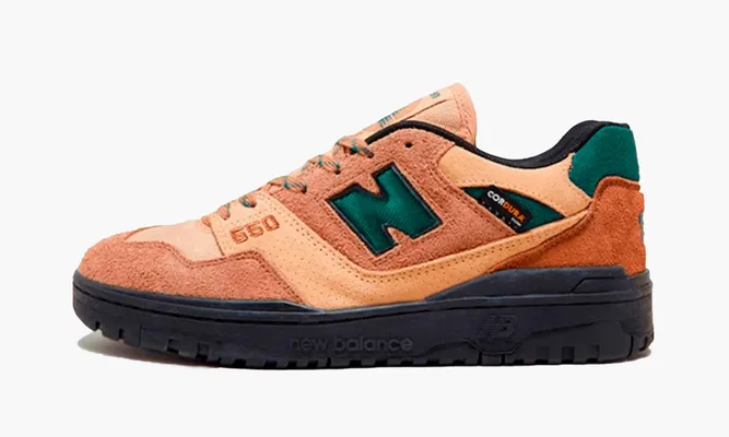 Кроссовки New Balance 550 «Size? Cordura Pack - Light Brown Green» оранжевый
