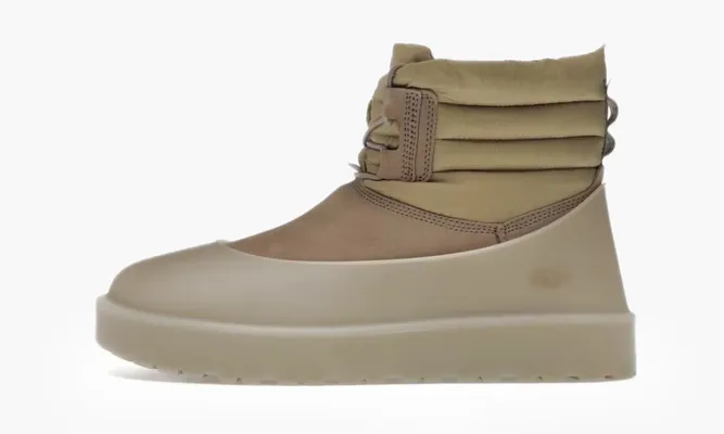 Обувь UGG Classic Mini Lace-up Weather Boot «Dune» коричневый