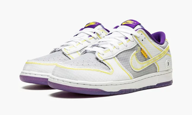 Кроссовки Nike Dunk Low «Union - Passport Pack - Court Purple» белый