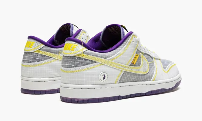 Кроссовки Nike Dunk Low «Union - Passport Pack - Court Purple» белый