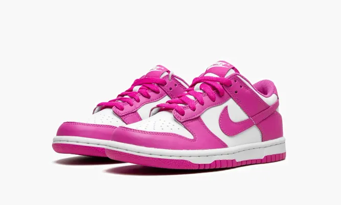 Кроссовки Nike Dunk Low GS «Active Fuchsia» розовый