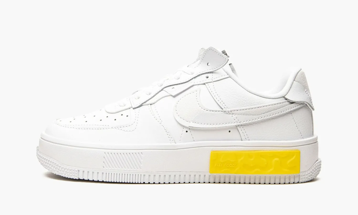 Nike Air Force 1 Low Fontanka WMNS «Summit White Opti Yellow»