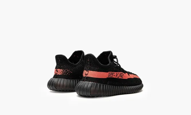 Для самых маленьких Yeezy Boost 350 V2 Infant «Core Black Red» черный