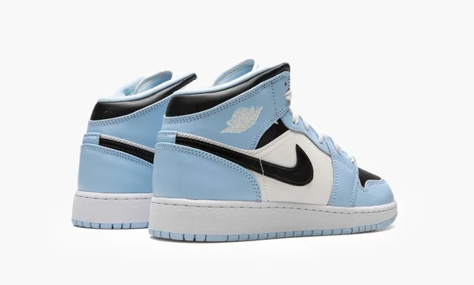 Для самых маленьких Air Jordan 1 Mid PS «Ice Blue 2022» lightBlue