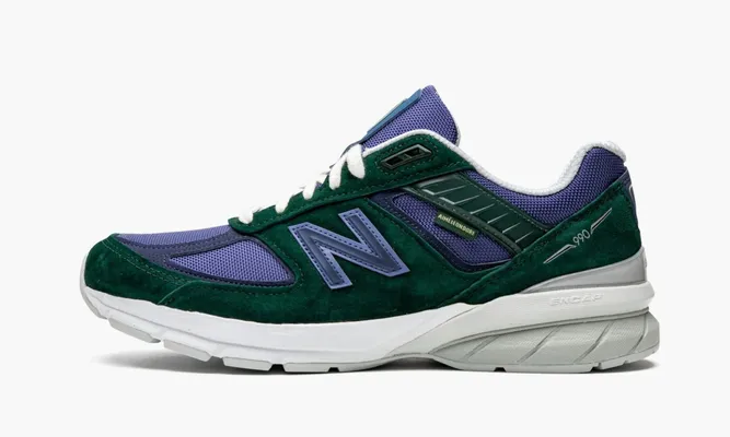 Кроссовки New Balance 990v5 «Aime Leon Dore - Life In The Balance» зеленый