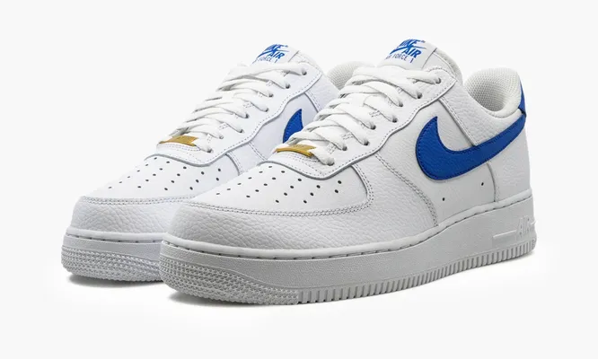 Кроссовки Nike Air Force 1 Low «White Royal Blue» белый