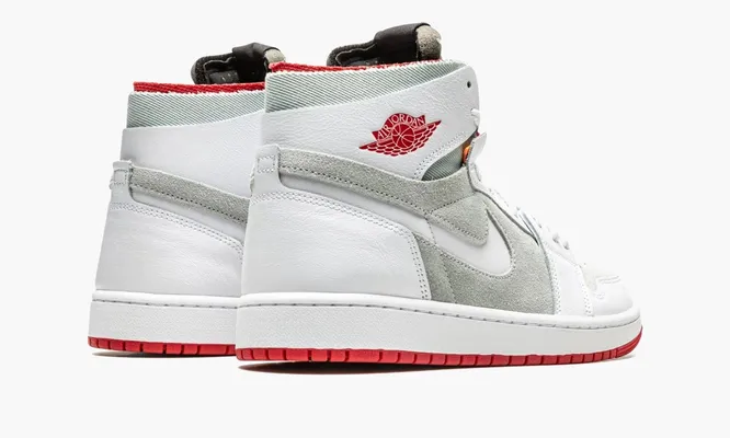 Кроссовки Air Jordan 1 High Zoom Air CMFT «Hare» серый