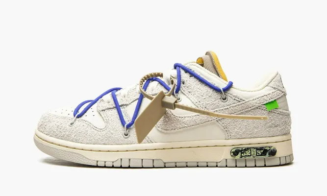 Кроссовки Nike Dunk Low «Off-white - Lot 32» кремовый