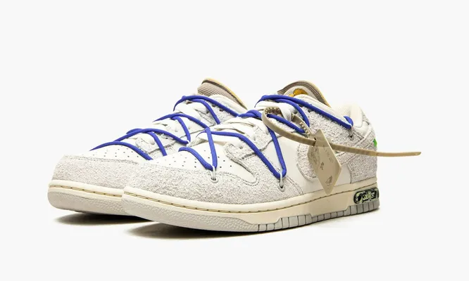 Кроссовки Nike Dunk Low «Off-white - Lot 32» кремовый