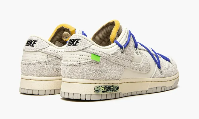 Кроссовки Nike Dunk Low «Off-white - Lot 32» кремовый