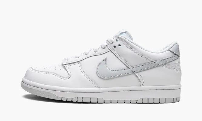 Кроссовки Nike Dunk Low GS «White Pure Platinum» белый