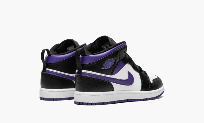 Кроссовки Air Jordan 1 Mid PS «Dark Iris» черный