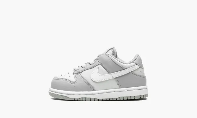 Для самых маленьких Nike Dunk Low TD «Two-toned Grey» серый,белый