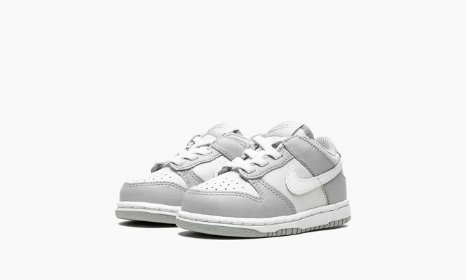 Для самых маленьких Nike Dunk Low TD «Two-toned Grey» серый,белый