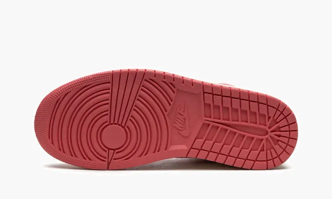 Кроссовки Air Jordan 1 Mid WMNS «Strawberries And Cream» синий