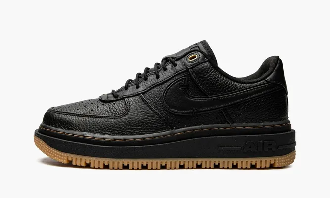 Кроссовки Nike Air Force 1 Low Luxe «Black Gum» черный