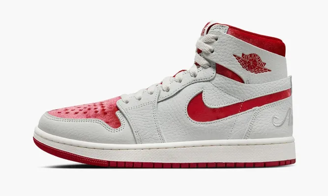 Кроссовки Air Jordan 1 High Zoom Air CMFT 2 WMNS «Valentine's Day 2023» серый